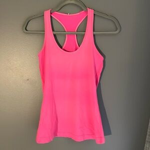 Lululemon Hot Pink Tank Top Size 4